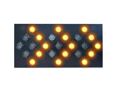 Warning Arrow 24 Led Solar - Biri Group 