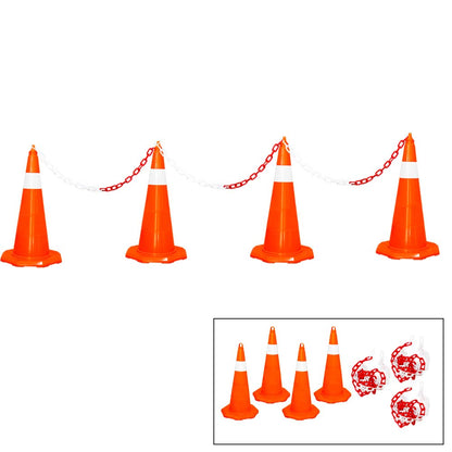 Chain Attachable Safety Cone