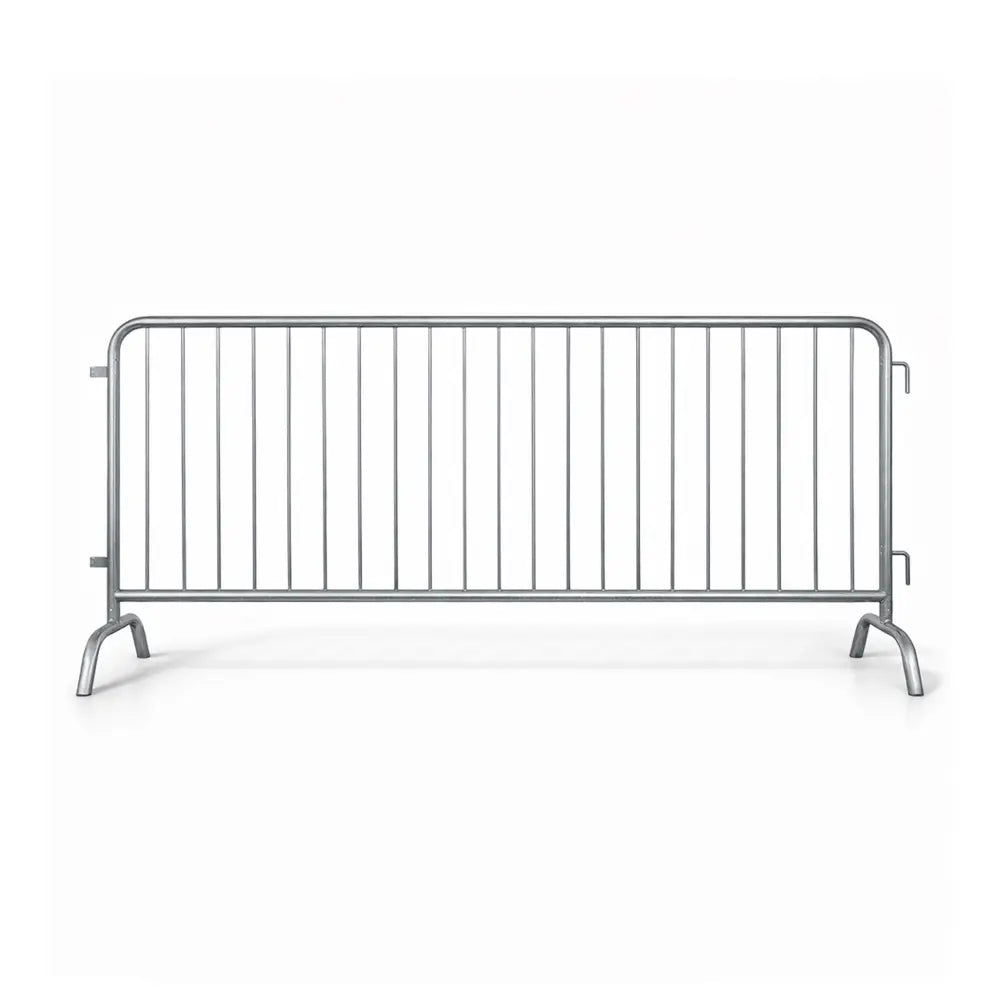 Crowd Control Barrier 2.5M Metal Galvanized Steel Barricade