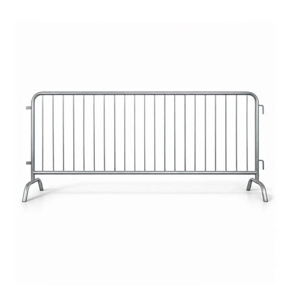 Crowd Control Barrier 2.5M Metal Galvanized Steel Barricade