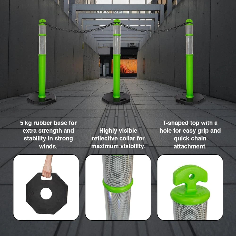 Crowd Control Barrier With Attachable