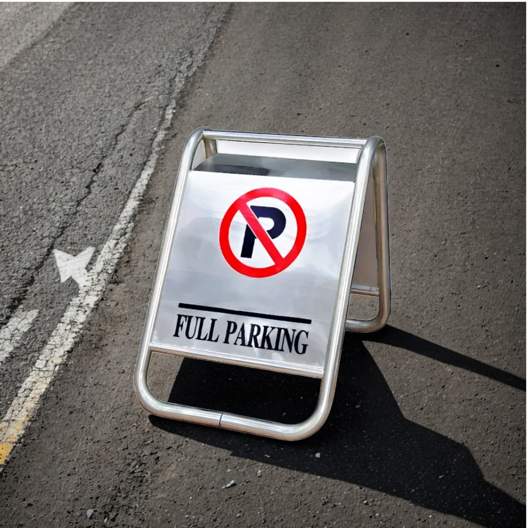 Double Sided Full Parking Sign