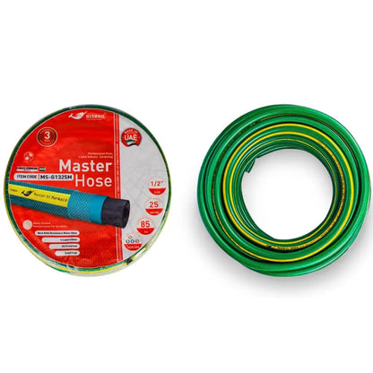 Garden Water Hose Reinforced 1/2 Inch 25 Meter – Green