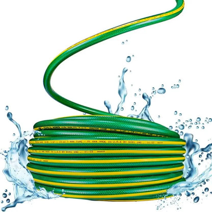 Garden Water Hose Reinforced 1/2 Inch 25 Meter – Green