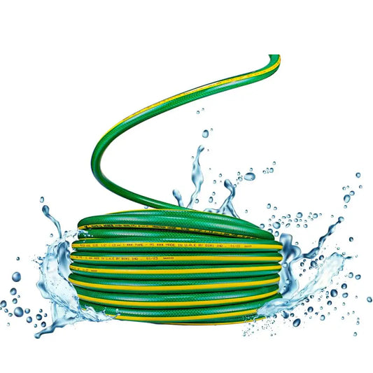 Garden Water Hose Reinforced Green 1/2 Inch – 50 Meter