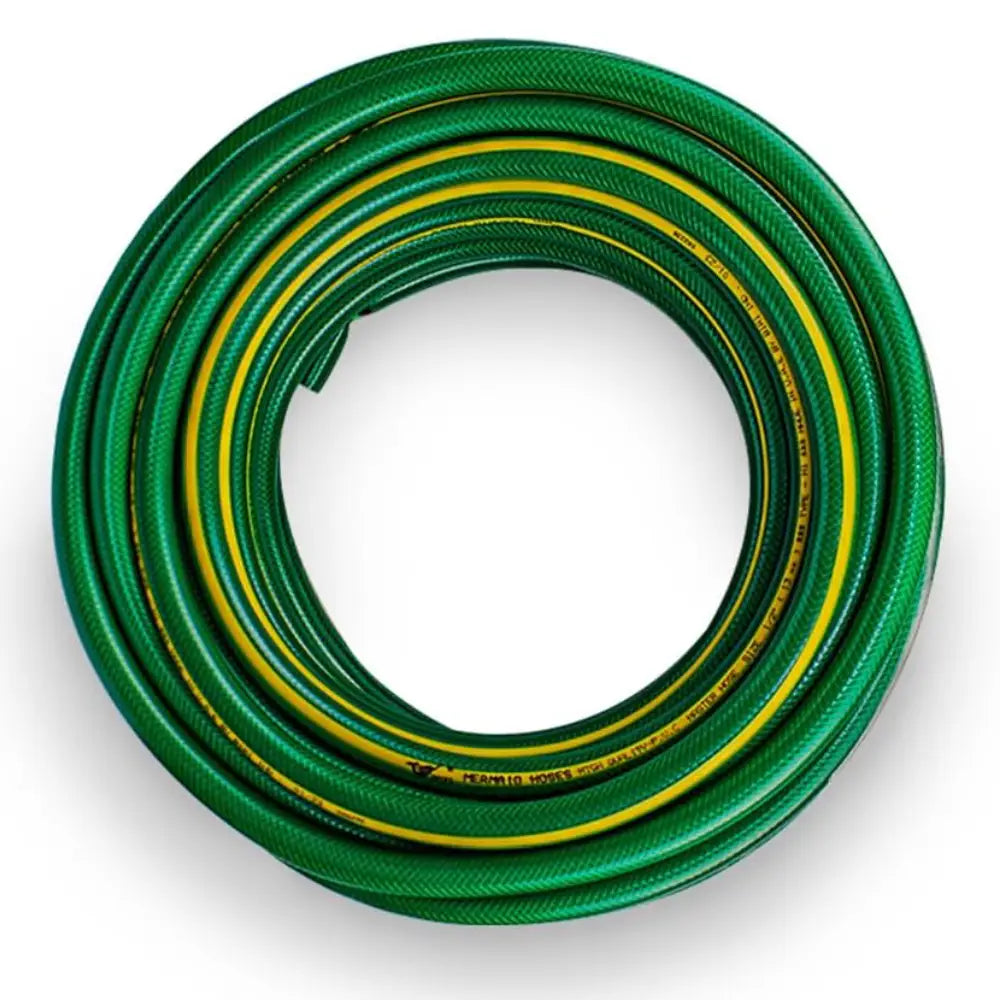 Garden Water Hose Reinforced Green 3/4 Inch - 25 Meter