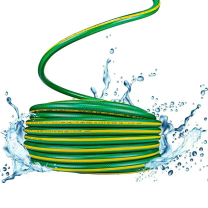 Garden Water Hose Reinforced Green 3/4 Inch - 25 Meter