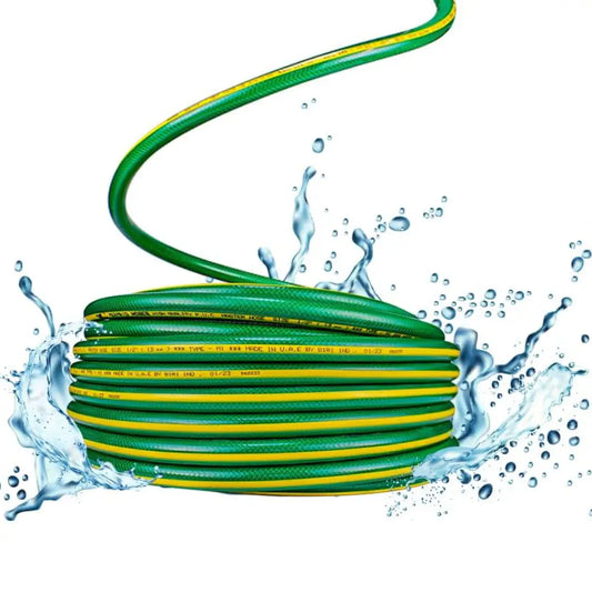 Garden Water Hose Reinforced Green 3/4 Inch - 25 Meter