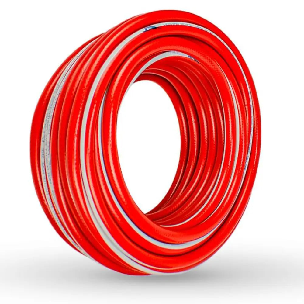 Garden Water Hose Reinforced Red 3/4 Inch - 25 Meter