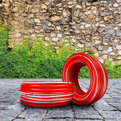 Garden Water Hose Reinforced Red 3/4 Inch – 50 Meter