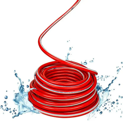Garden Water Hose Reinforced Red 3/4 Inch – 50 Meter