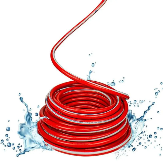 Garden Water Hose Reinforced Red 3/4 Inch – 50 Meter