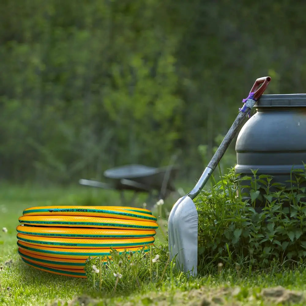 Garden Water Hose Reinforced Yellow 1 Inch – 50 Meter