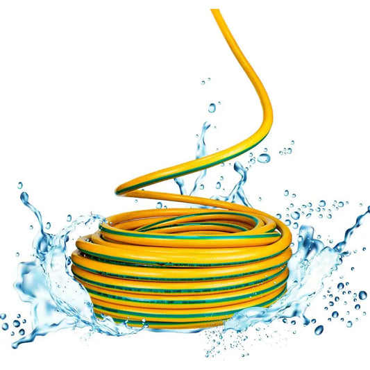 Garden Water Hose Reinforced Yellow 1 Inch – 50 Meter