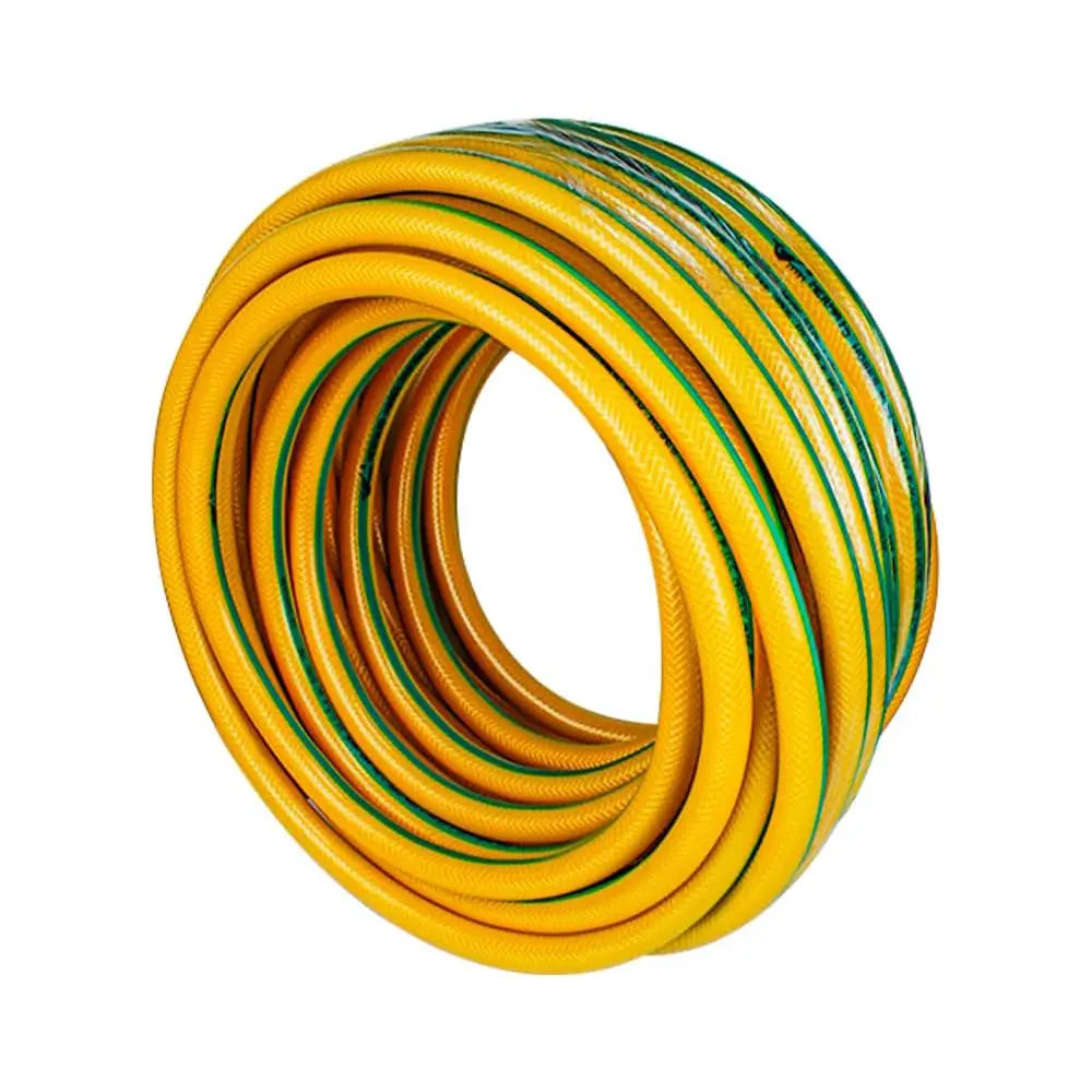 Garden Water Hose Reinforced Yellow 1/2 Inch – 50 Meter