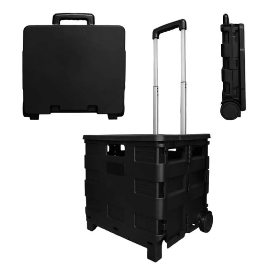 Garden, Shopping, Utility Wagon Trolley Black - 40L & 30KG