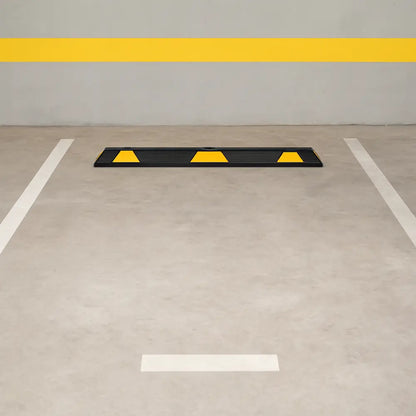 Heavy Duty Black & Yellow Wheel Stopper - 200CM
