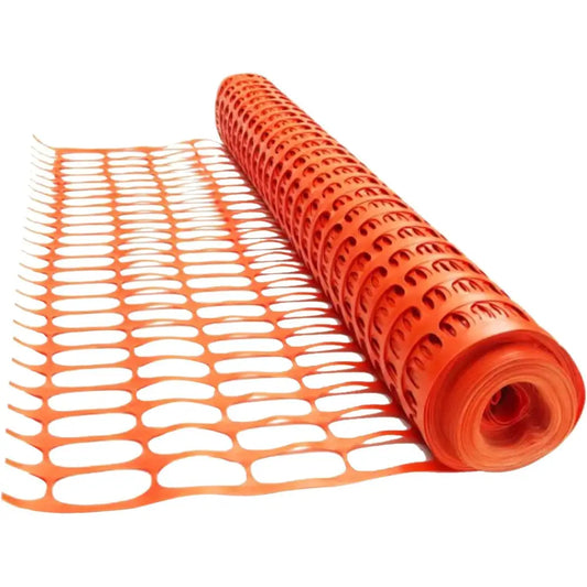 Heavy Duty Fencing Barrier Mesh Orange - 20 Meter