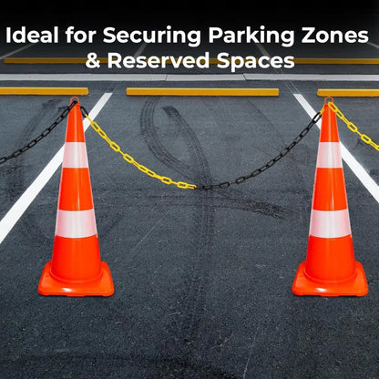 Parking Zone Secure Plastic Chain