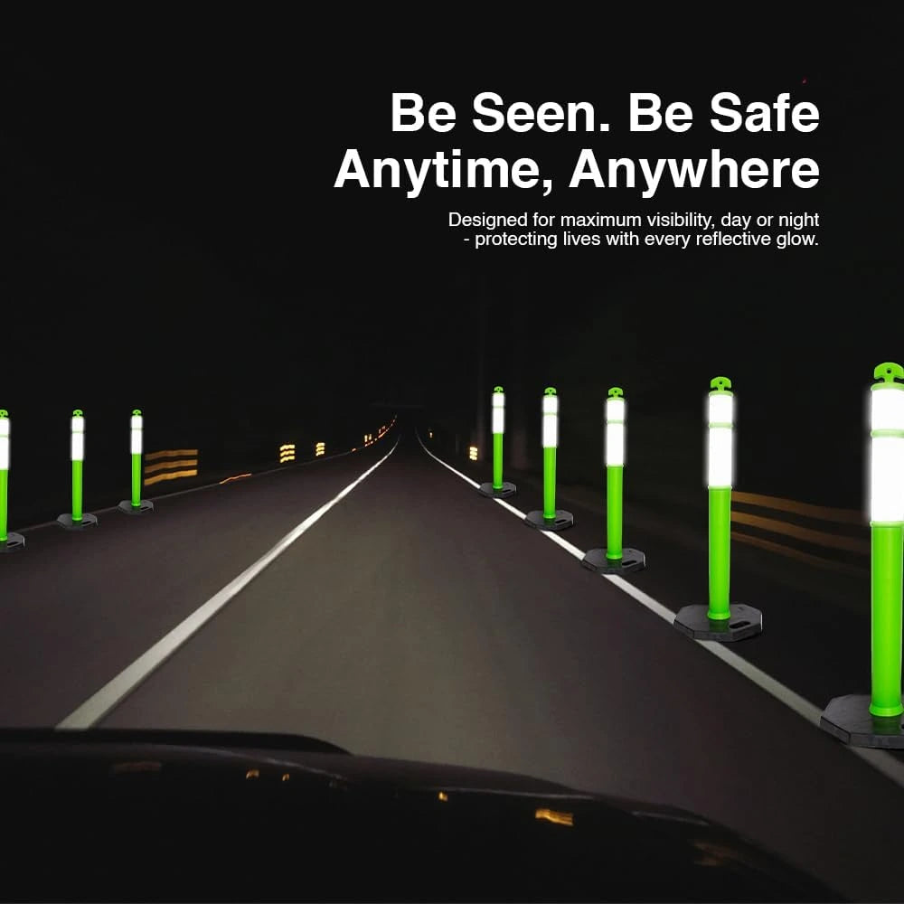 High Visibility Road Post