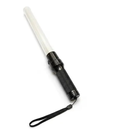 Battery Powered Traffic Safety Wand Baton LED Light with Green and Red Color