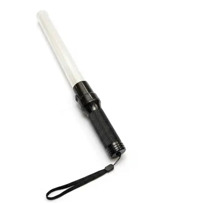 Battery Powered Traffic Safety Wand Baton LED Light with Green and Red Color