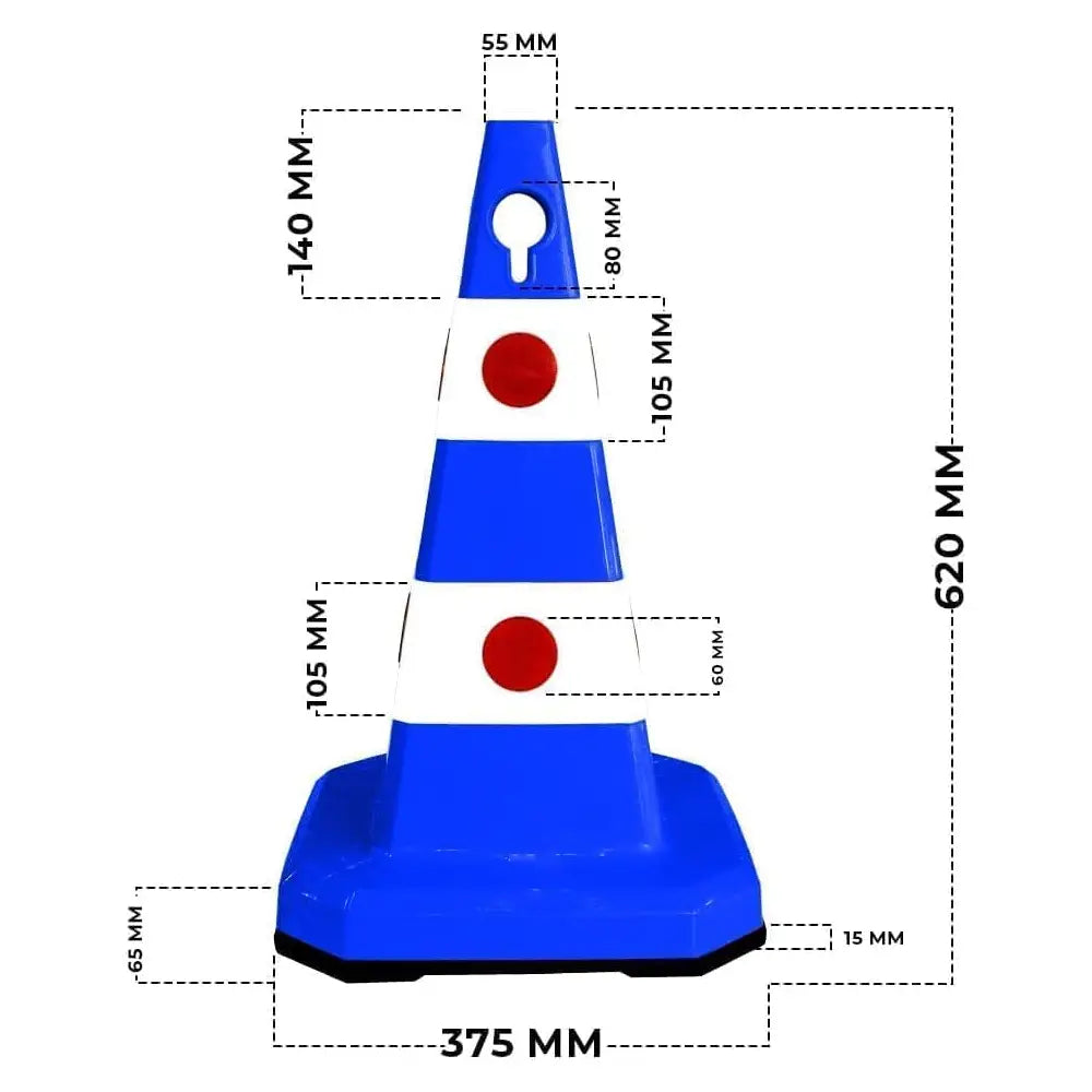 High Visibility Road Safety Cone