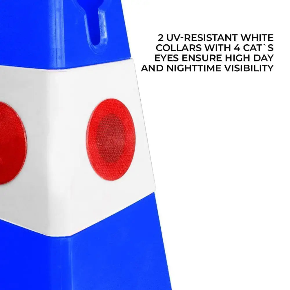 Unbreakable Traffic Cone With Cat Eye Lenses