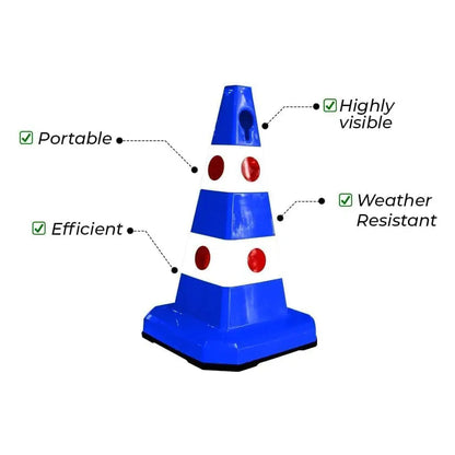 Weather Resistant Pylon Blue