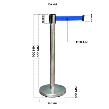 Pedestrian Control Barrier Belt