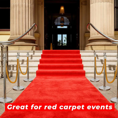 Premium Silver Queue Stanchions 100 CM with Gold Twisted Rope 1.5 M