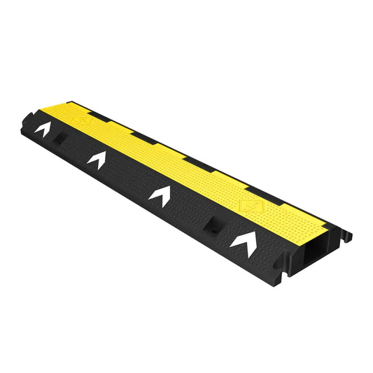 Reflective Cable Protector PVC with Flip Open Lid - 1 Channel