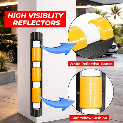 Reflective Corner Protector Black & Yellow - 90 CM