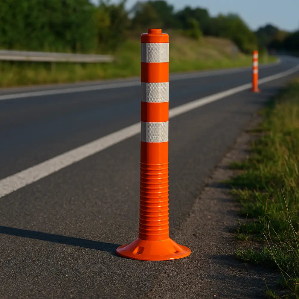 Delineator 75 Cm Orange – Reflective Traffic Safety Post for Sale ...