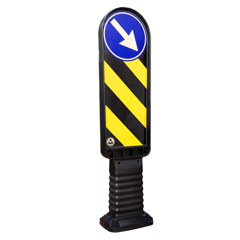 Refuge Delineator 100CM BLACK 12250 UB R