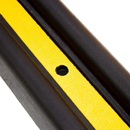 Rubber Wall Guard with Reflector Black & Yellow - 100CM