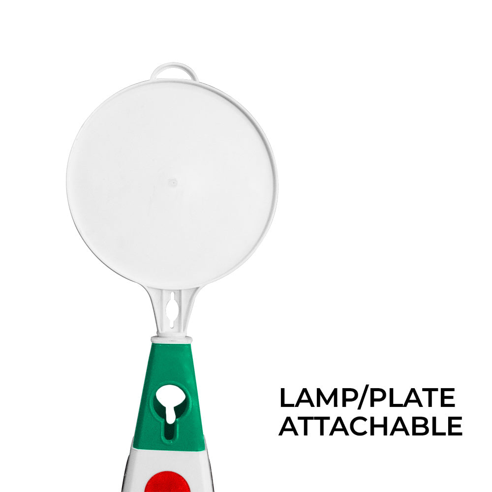 Safety Cone With Lamp Attachable