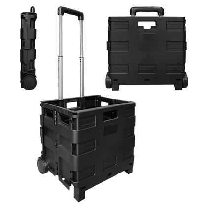 Shopping, Utility Wagon Trolley Black - 40L & 30KG (No Lid)