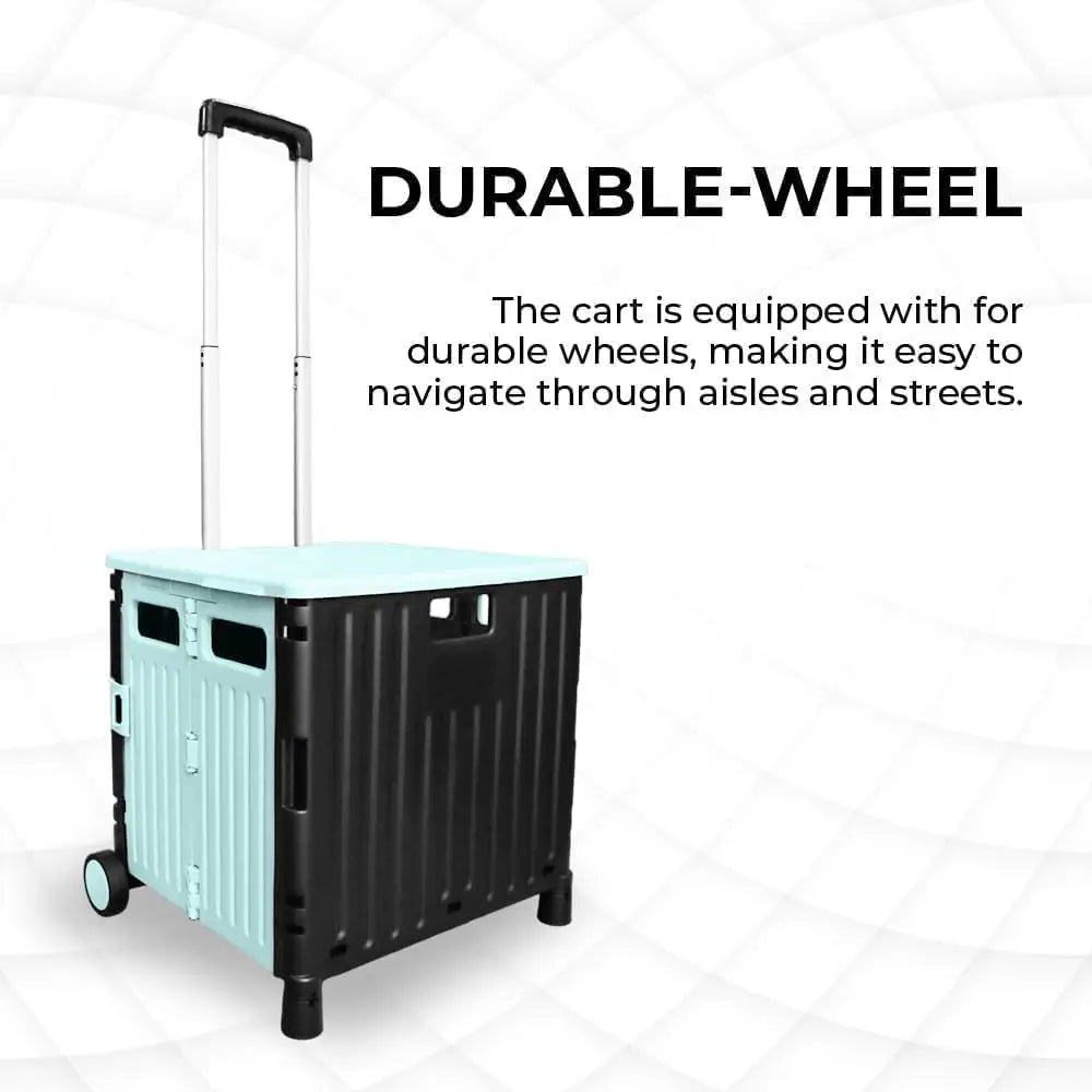 Grocery Trolley With Durable Wheels