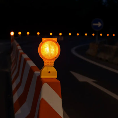 Solar Lamp PC Lens and PPC Cover 36CM Bolts Fix Bracket - Orange