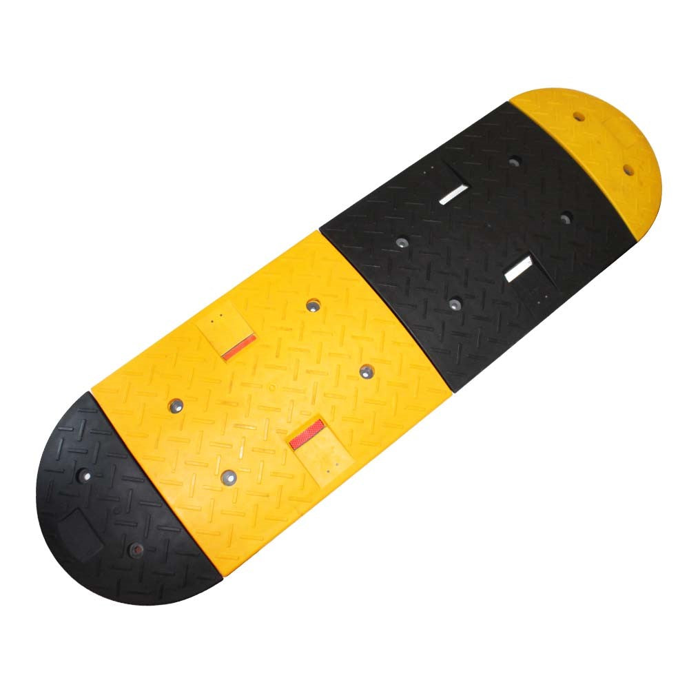 PVC Speed Ramp - Yellow & Black | PCC Reflective Lenses – Biri Group