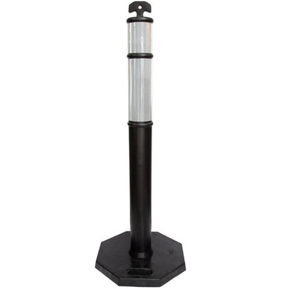 Black Traffic Safety Delineator Post 110CM