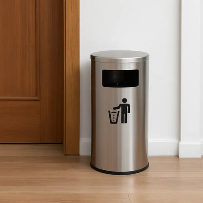 Trash Box with Stainless Steel Body | Modern Durable Waste Bin