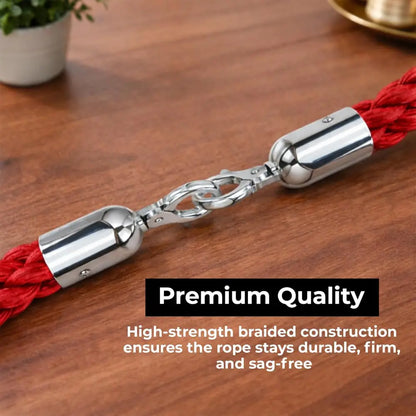 Twisted Stanchion Rope 1.5 Meter - Red