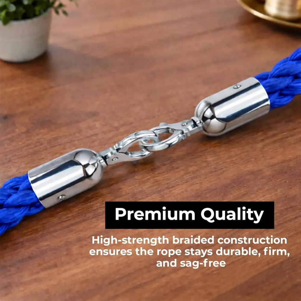 Twisted Stanchion Rope 1.5 Meter - Blue