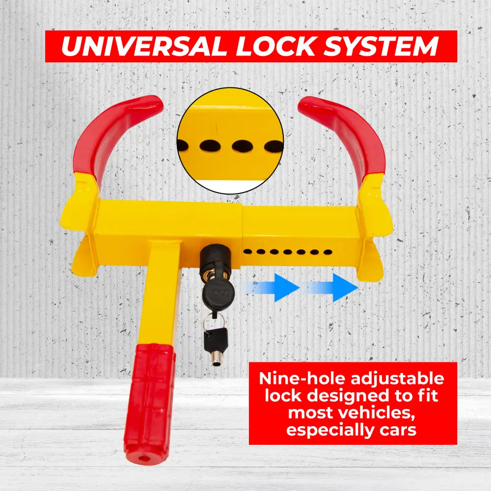 Wheel Clamp Lock Universal Security Tire Lock