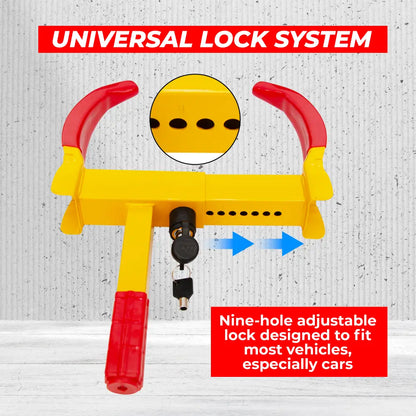 Wheel Clamp Lock Universal Security Tire Lock