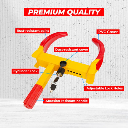 Wheel Clamp Lock Universal Security Tire Lock