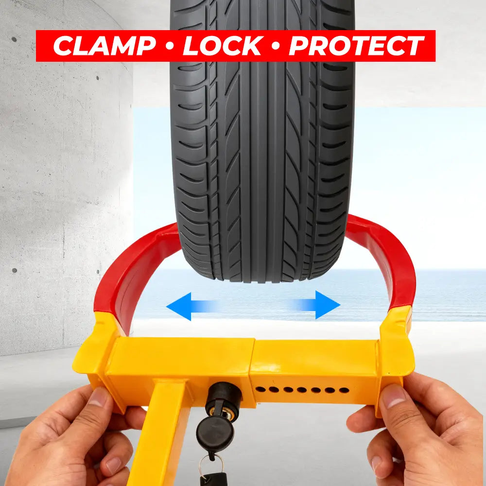 Wheel Clamp Lock Universal Security Tire Lock
