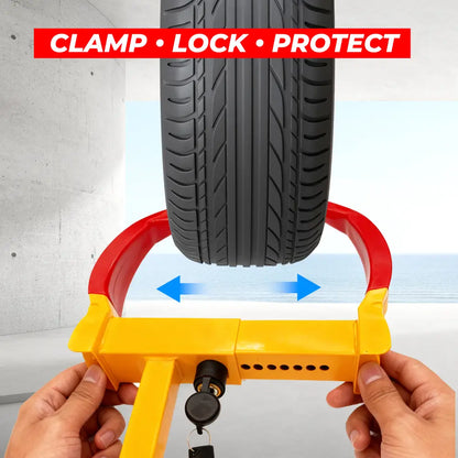 Wheel Clamp Lock Universal Security Tire Lock